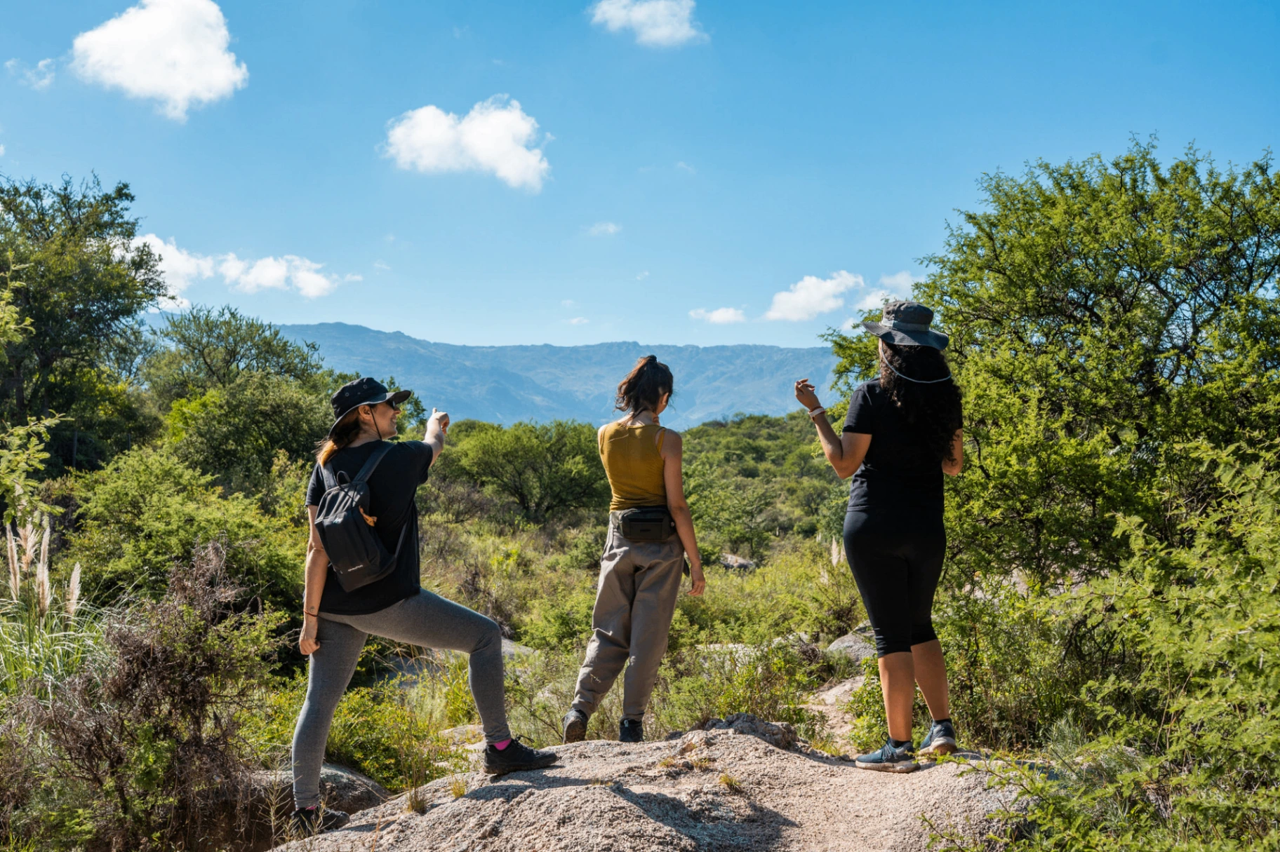 Hiking and Canyoning