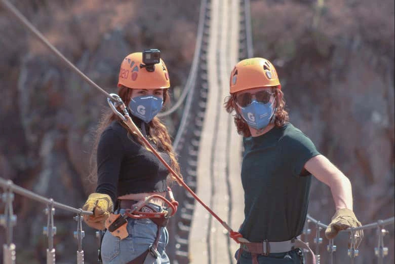 7-Zipline Circuit and Hanging Bridge