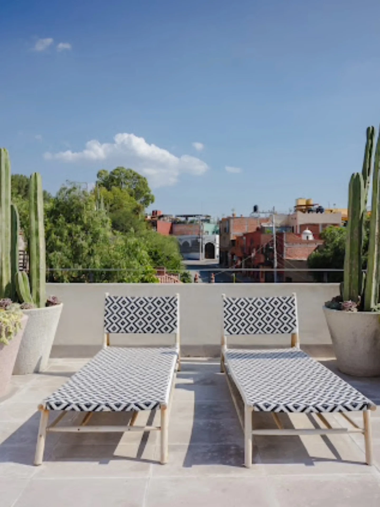 Villa Diamante — Terraza